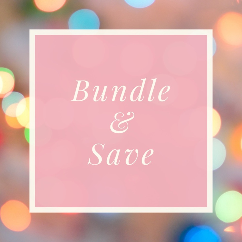 All bundles of 2 or more listings are 20% off!